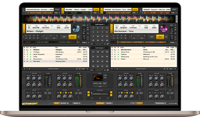Basic-4Player-2Playlist-Mixer@0,25x